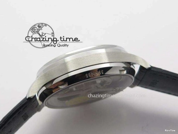 MIROTIME 0416 Breathable Portuguese Real PR IW500127 ZF 1:1 Best Edition Gray Red Dial On Black Leather Strap A 7332